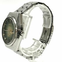 仙105 SEIKO TYPE Ⅱ 0903-8120 腕時計 クォーツ デイデイト グリーン文字盤 ラウンド セイコー タイプ2 メンズ 3針_画像4