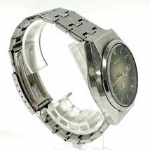 仙105 SEIKO TYPE Ⅱ 0903-8120 腕時計 クォーツ デイデイト グリーン文字盤 ラウンド セイコー タイプ2 メンズ 3針_画像3