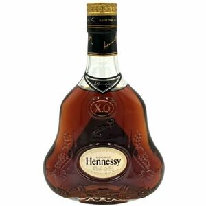 仙101【未開栓/ハーフボトル】Hennessy XO クリアボトル 金キャップ 350ml ヘネシー ブランデー コニャック 洋酒 古酒