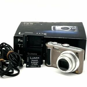 仙18 Panasonic LUMIX DMC-TZ5 デジカメ コンデジ コンパクトデジタルカメラ ブラウン系 パナソニック ルミックス 付属品あり