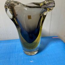 フラワーベース　花瓶　アートガラス_画像2