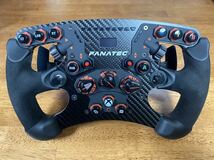 Fanatec ClubSport Steering Wheel Formula v2.5x + QR1ステアリングホイール 即決ならオマケ付き_画像1
