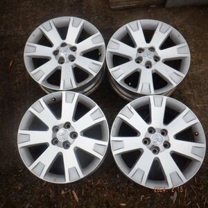 ▲純正　ホイール4本セット　18X7J　PCD.114.3　オフセット38　5穴　売り切り：31450