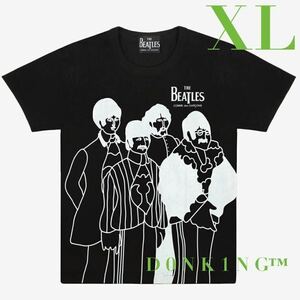 サザンオールスターズ 茅ヶ崎ライブ2023 桑田佳祐さん着 コムデギャルソン COMME des GARCONS ビートルズ THE BEATLES CDG Tシャツ 黒 XL