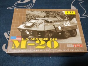  rare goods! extra Tec M20 high speed equipment . car America land army 1/72 M-20 not yet constructed goods 