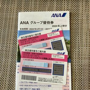 ANA 株主優待券　2枚