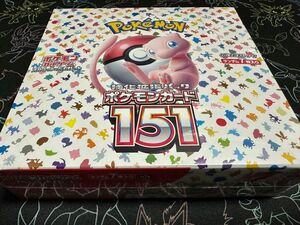 ポケモンカード　151 1box シュリンク付き