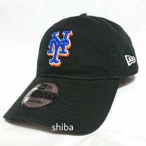 NEW ERA ニューエラ 正規品 9twenty ニューヨーク メッツ キャップ 帽子 黒 ブラック 青 ブルー ユニセックス