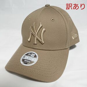 訳あり NEW ERA ニューエラ レディース 9FORTY キャップ 帽子 NY ヤンキース コーヒー ブラウン 茶色