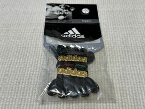 新品 未使用 未開封 アディダス adidas 靴紐 ひも シューレース ブラック 黒 黄 赤 緑ロゴ 120cm スーパースター スタンスミス 金 デュブレ