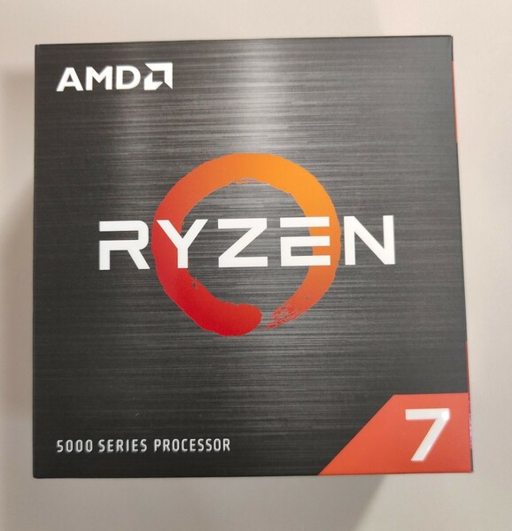 AMD Ryzen7 5700X BOX 未使用 納品書付き