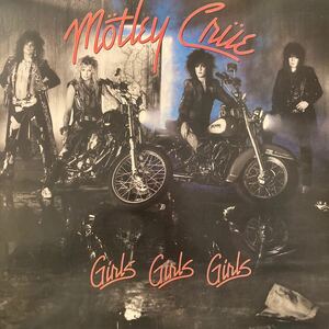 MOTLEY CRUE / Girls Girls Girls 洋楽 GLAM ROCK METAL US ORIGINAL PRESS レコード ELEKTRA