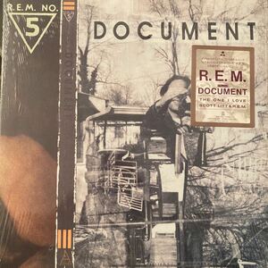 R.E.M. / Document ドキュメント NO.5 洋楽 US ROCK 国内盤 レコード ハイプステッカー付き 28AP 3382 レア