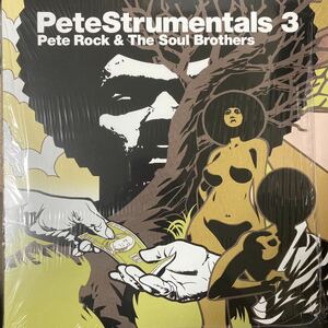 PETE ROCK / Peatstrumental 3 HIPHOP LP US ORIGINAL PRESS レコード THE SOUL BROTHERS