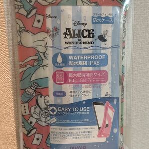 スマートフォン防水ケース ディズニーアリス