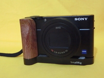 美品　SmallRig Sony RX100ⅢⅣⅤⅥⅦ用L型木製グリップ_画像1