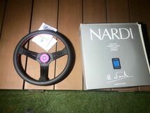 【正規品 FET】NARDI ナルディ ピンク ラリーステアリング φ34 27 検索用 s15 s14 s13 r34 r33 r32 z33 z34 シルビア　スカイライン_画像1