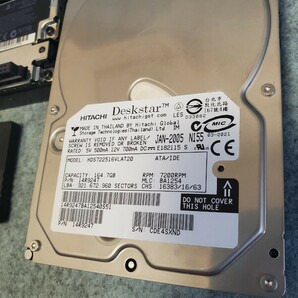 HITACHI ハードディスク 7200rpm HDD 160gb PS2ソフト入ってます。動作未確認の画像2