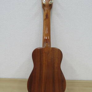 kamaka ukulele HANDCRAFTED カマカ ウクレレ 弦長約36cm 全長約52cm ハードケース付 楽器 音楽 現状品 激安1円スタートの画像7
