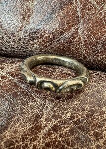 クロムハーツ シルバー CHROME HEARTS SCRL SCROLL BAND RING スクロールバンド リング 