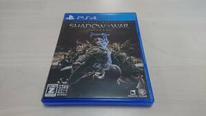 【PS4】 シャドウ・オブ・ウォー SHADOW OF WAR　中古