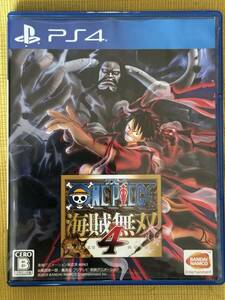 [ used ]PS4 ONE PIECE sea . peerless 4 PlayStation 4 game soft One-piece 