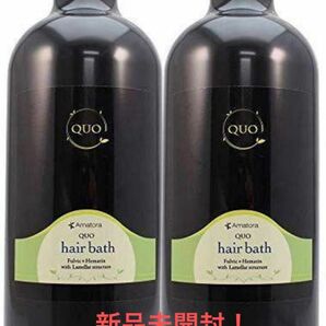 【新品未開封】アマトラ クゥオ ヘアバス es シャンプー 1000ml ２本