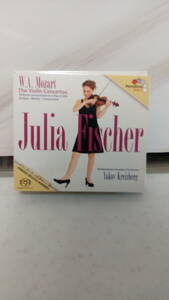 送料込Julia Fischer W.A. Mozart: The Violin Concertos 3sacd-1dvd set Hybrid Multichannel４枚組