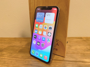 ☆★ Apple・iPhone11 128GB・パープル・simフリー・MWM32J/A 〇判定・訳あり ★☆