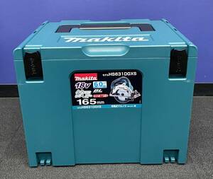 ＃2478.1 未使用品 makita マキタ 鮫肌 充電式マルノコ HS631DGXS バッテリ2個/充電器付き カラー：青 電動工具