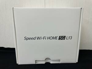 #2662 未使用 Speed Wi-Fi HOME 5G L13 ZTE Corporation ホワイト ホームルーター
