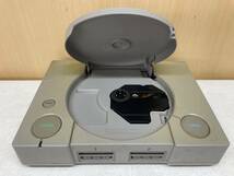 #2345 PS2 本体 SCPH-50000 PS1 本体 SCPH-7500 コントローラー ケーブル付 ジャンク品_画像9