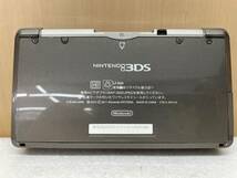 #2346 Nintendo/ニンテンドー 3DS CTR-001 コスモブラック 動作未確認 ジャンク品_画像3