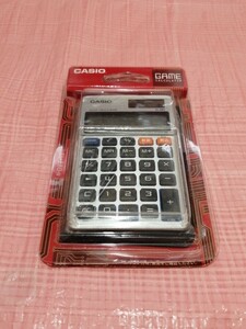 casio game calculator SL-880-N digital in beige da- reprint 