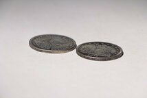 ☆寒椿☆欧州銀貨　イギリス1904年 アメリカ1873年　(検)エドワード7世 リバティコイン 銀貨 硬貨 外貨_画像4