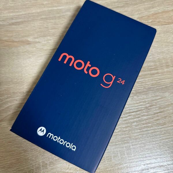 ※明日5/6まで値下げ中 未使用 モトローラ moto g24 マットチャコール 8GB/128GB Android14
