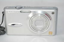 ★優良品★実写確認済み★外観、レンズも良好★ Panasonic パナソニック LUMIX DMC-FX8 シルキーシルバー #F-281_画像4