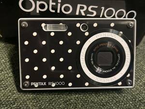 PENTAX RS1000 パールホワイト 完動品 元箱&付属品有り