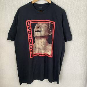  at that time thing 1995 Radiohead Bends euro made promo 80s 90s Vintage T-shirt Britain lock Alterna tib