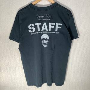 2004 SPRING & SUMMER STAFF Tシャツ NUMBER (N)INE Takahiro Miyashita 社外ボディ ANVIL製 スタッフ 非売品 ナンバーナイン