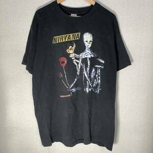  at that time thing 1990s Nirvana Incesticide Fruit of the Loom made size XL Vintage T-shirt 80s 90s lock Cart *ko bar n
