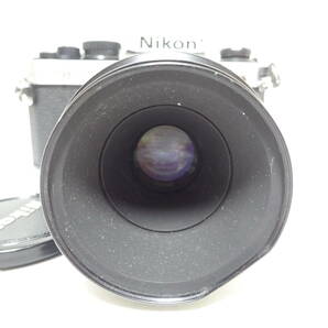 ニコン FM2 フィルム一眼カメラ 55mm 1:2.8 28mm 1:3.5 レンズ Nikon 動作未確認 ジャンク品 80サイズ発送 KK-2649080-098-mrrzの画像2