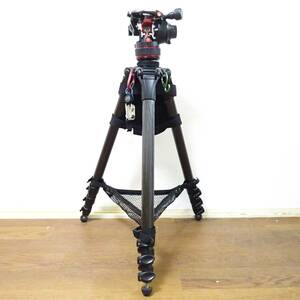 Manfrotto 536 MPRO マンフロット 三脚 動作未確認 ジャンク品 140サイズ発送 KK-2674330-188-mrrz