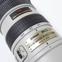 ニコン AF-S NIKKOR 70-200mm 1:2.8 G カメラレンズ Nikon ソフトケース付 動作未確認 ジャンク品 80サイズ発送 KK-2654763-84-mrrz_画像7