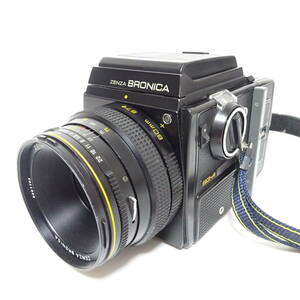 ブロニカ SQ-A 中判カメラ 1:2.8 f=80mm レンズ ZENZA BRONICA 動作未確認 ジャンク品 80サイズ発送 KK-2674868-191-mrrz