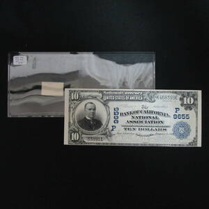 10ドル アメリカ 紙幣 TEN 1902 ヴィンテージ アンティーク コレクション 60サイズ発送 w-2674622-073-mrrz