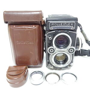 ローライフレックス 3.5F 二眼レフカメラ ROLLEI FLEX 動作未確認 ジャンク品 80サイズ発送 KK-2685006-300-mrrz