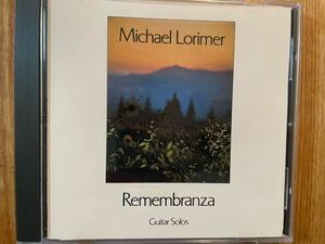 CD MICHAEL LORIMER / REMEMBRANZA