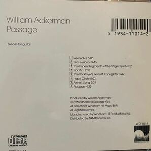 CD WILLIAM ACKERMAN / PASSAGEの画像4