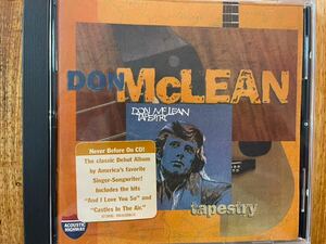 CD DON MCLEAN / TAPESTRY